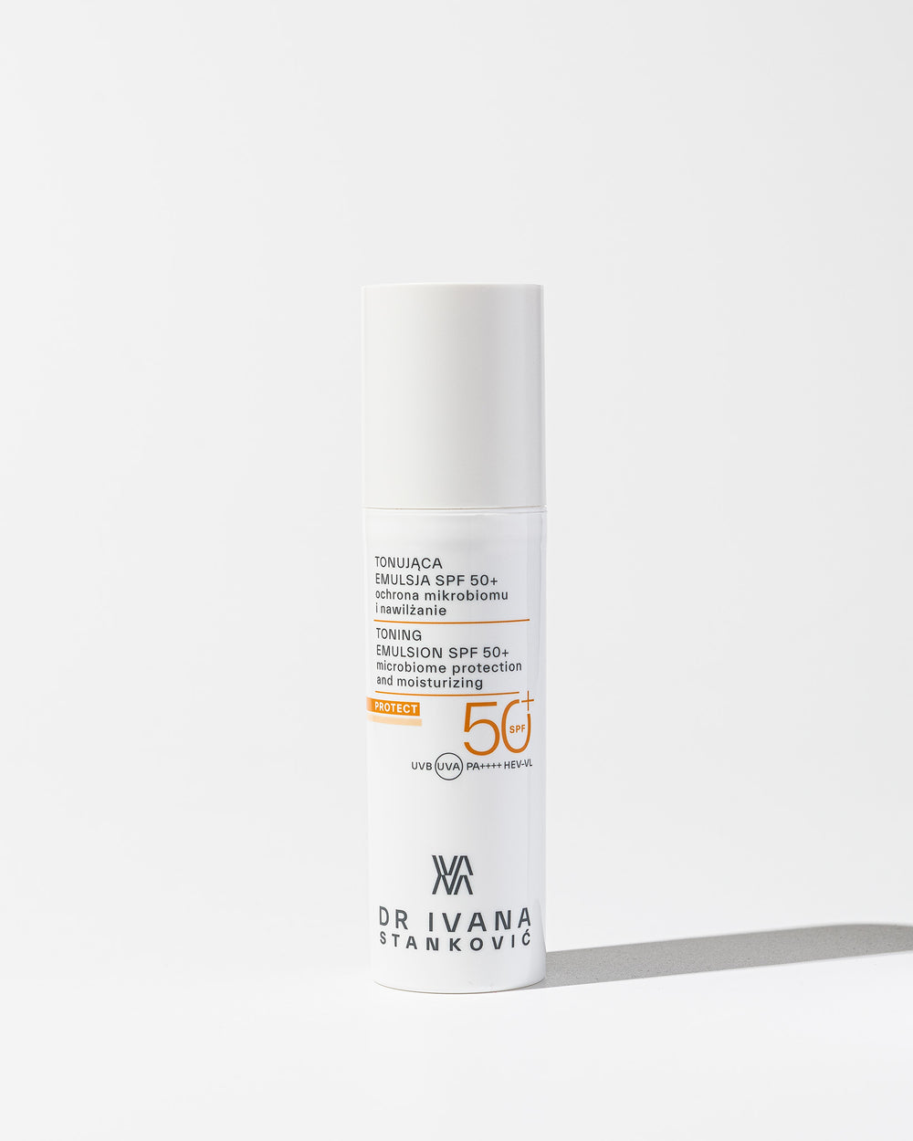 Tonująca emulsja SPF 50+